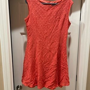 Jessica Howard Orange Pink Sleeveless Sundress